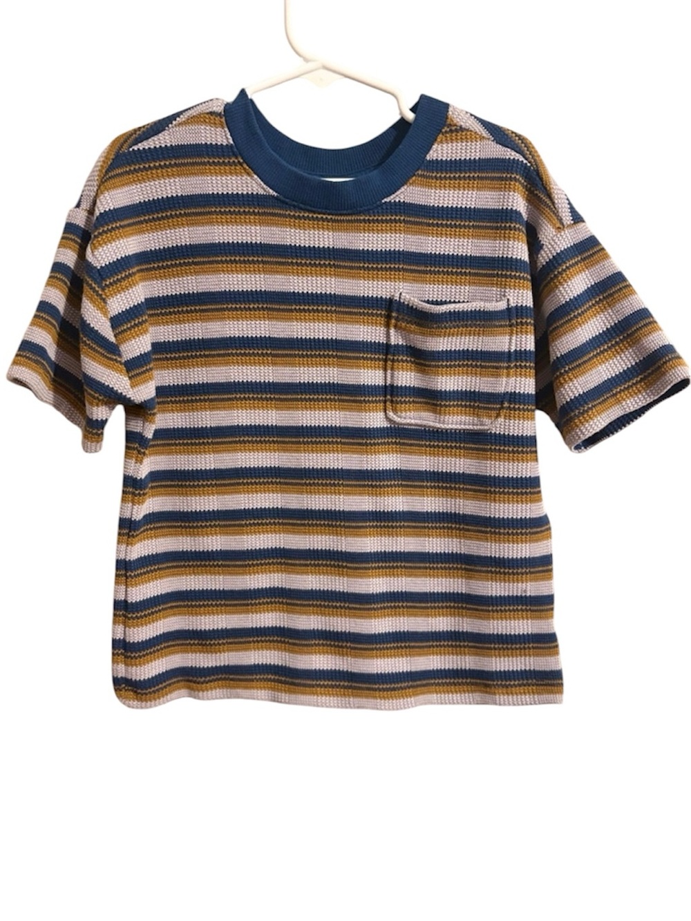 Kids Old Navy Waffle Striped Tee